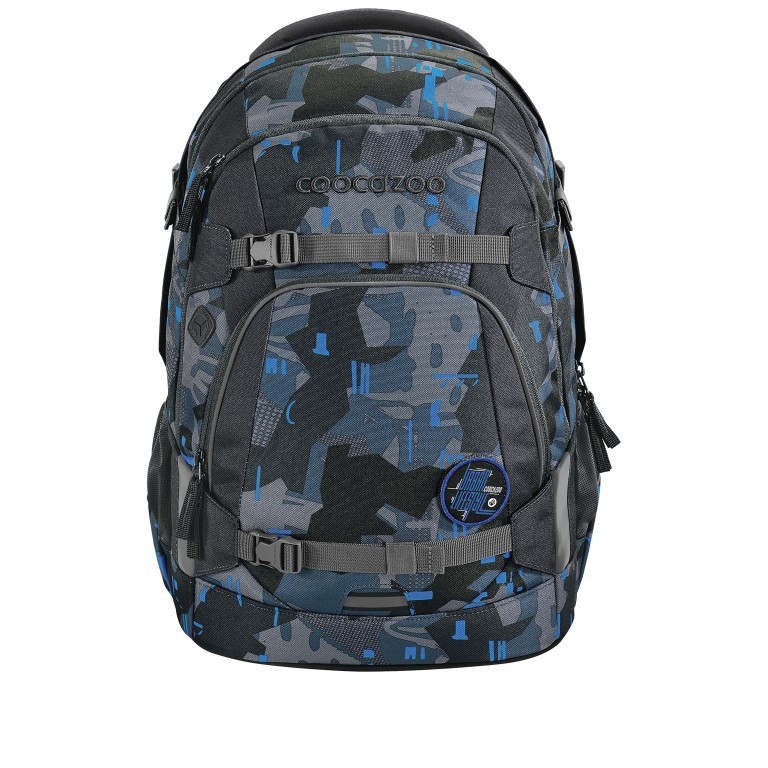 Rucksack Mate Blue Craft, Farbe: blau/petrol, Marke: Coocazoo, EAN: 4047443474285, Abmessungen in cm: 30x44x23, Bild 1 von 11