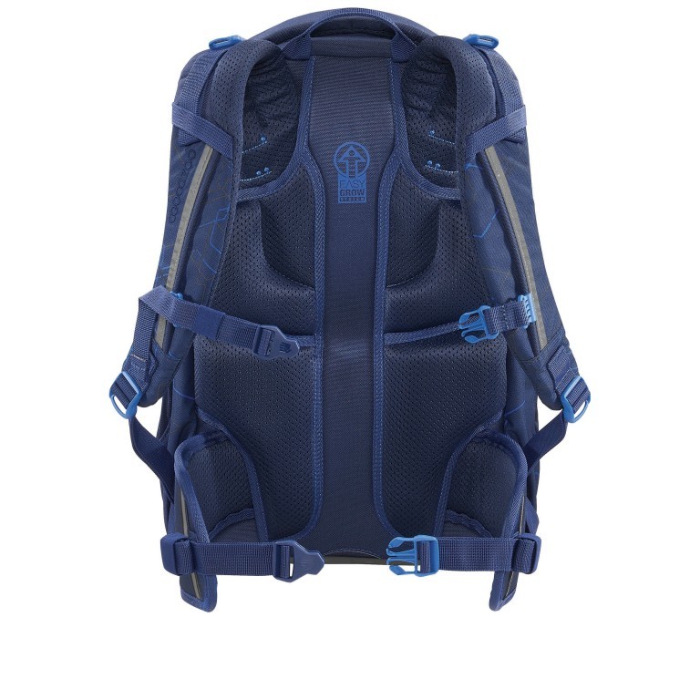 Rucksack Mate 30 Liter Blue Motion, Farbe: blau/petrol, Marke: Coocazoo, EAN: 4047443468901, Abmessungen in cm: 30x44x23, Bild 2 von 9