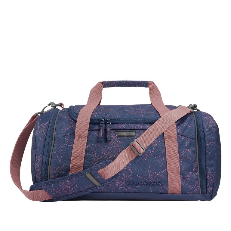 Sporttasche Sweet Rose, Farbe: blau/petrol, Marke: Coocazoo, EAN: 4047443475794, Abmessungen in cm: 42x21x20, Bild 1 von 2