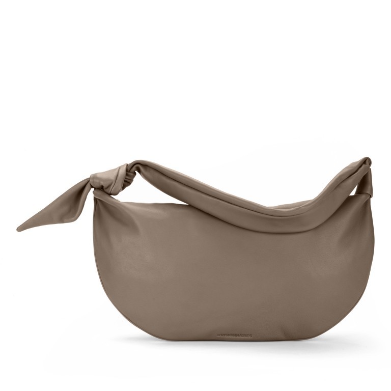 Beuteltasche Soft Volume Juliette Silky Leather Taupe Brown, Farbe: taupe/khaki, Marke: Les Visionnaires, EAN: 4262371042645, Abmessungen in cm: 46x45x1, Bild 1 von 4