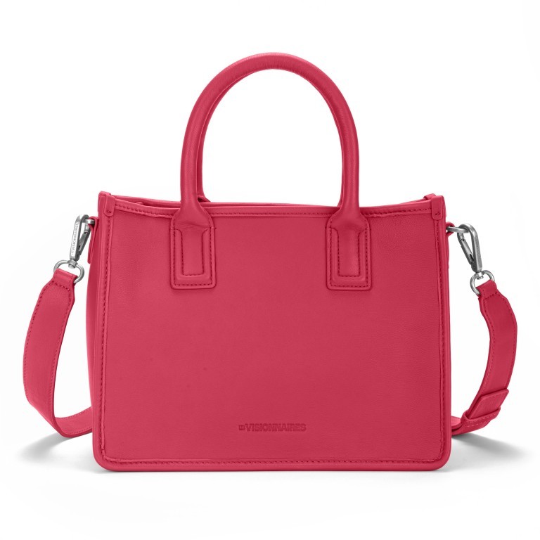 Tasche Soft Volume Lena Silky Leather Hot Pink, Farbe: rosa/pink, Marke: Les Visionnaires, EAN: 4262371042850, Abmessungen in cm: 28x34x15, Bild 1 von 4