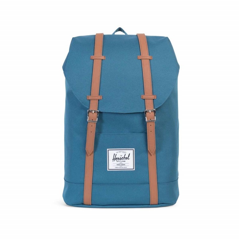 Rucksack Retreat Volumen 18 Liter Indian Teal Tan, Farbe: blau/petrol, Marke: Herschel, EAN: 0828432100736, Bild 1 von 5