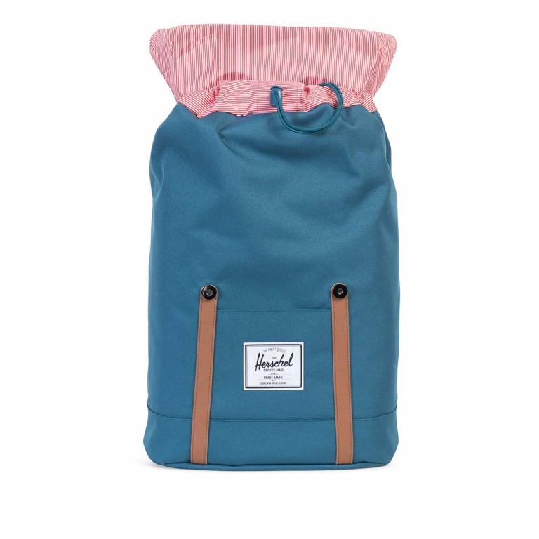 Rucksack Retreat Volumen 18 Liter Indian Teal Tan, Farbe: blau/petrol, Marke: Herschel, EAN: 0828432100736, Bild 3 von 5