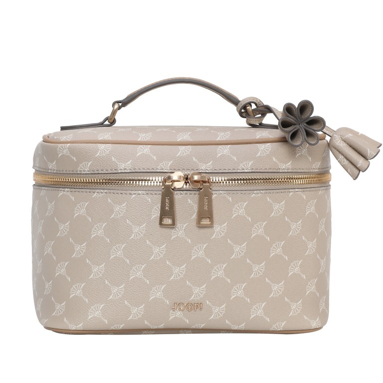 Kosmetikkoffer Cortina 1.0 Flora MHZ Sesame, Farbe: beige, Marke: Joop!, EAN: 4048835101727, Abmessungen in cm: 25x18x14, Bild 1 von 5