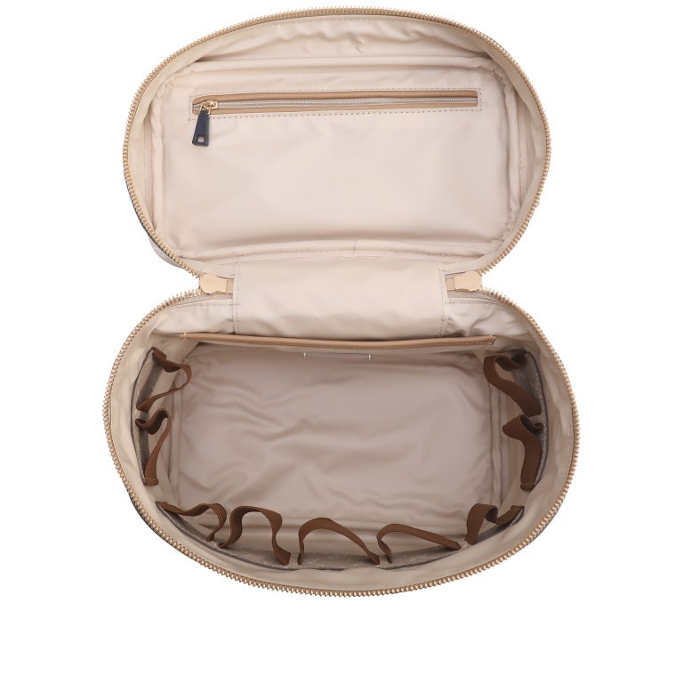 Kosmetikkoffer Cortina 1.0 Flora MHZ Sesame, Farbe: beige, Marke: Joop!, EAN: 4048835101727, Abmessungen in cm: 25x18x14, Bild 4 von 5