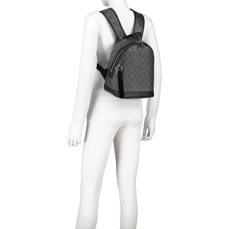 Rucksack Mazzolino Enrica SVZ Black, Farbe: schwarz, Marke: Joop!, EAN: 4048835101307, Abmessungen in cm: 23x29x16, Bild 4 von 6