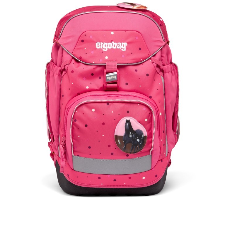 Schulranzen Pack Set 6-teilig Urlaub auf dem ReitBärhof, Farbe: rosa/pink, Marke: Ergobag, EAN: 4057081151172, Abmessungen in cm: 28x40x25, Bild 2 von 6