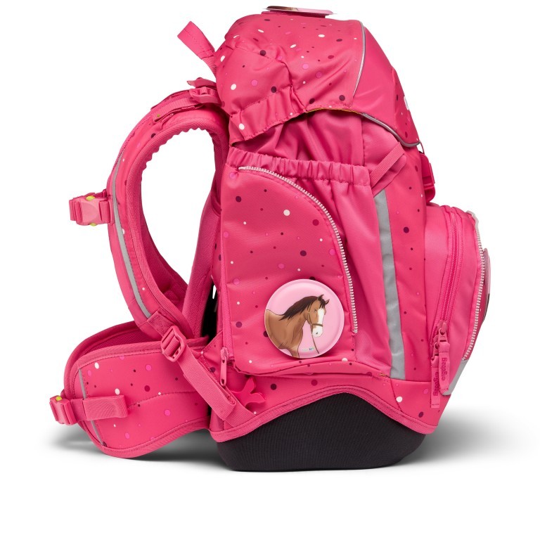 Schulranzen Pack Set 6-teilig Urlaub auf dem ReitBärhof, Farbe: rosa/pink, Marke: Ergobag, EAN: 4057081151172, Abmessungen in cm: 28x40x25, Bild 3 von 6