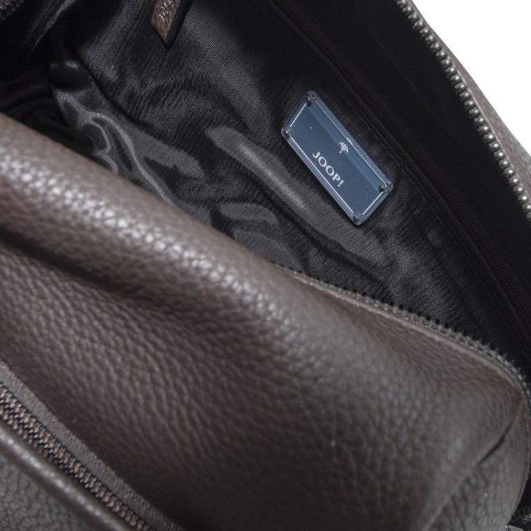 Kulturbeutel Cardona Eris Washbag LHZ Dark Brown, Farbe: braun, Marke: Joop!, EAN: 4048835247579, Abmessungen in cm: 25x18x14, Bild 4 von 5