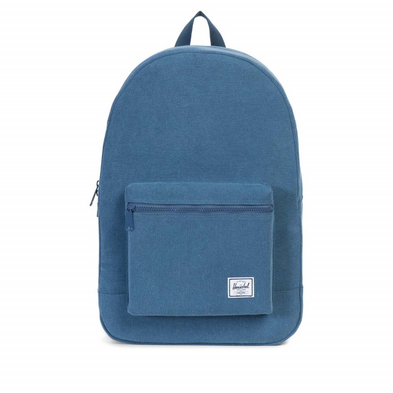 Rucksack Cotton Canvas Volumen 24,5 Liter Navy, Farbe: blau/petrol, Marke: Herschel, EAN: 0828432091409, Abmessungen in cm: 30x47x15, Bild 1 von 4