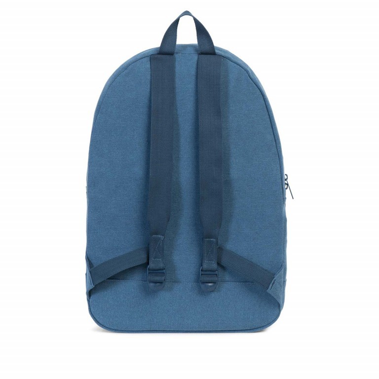 Rucksack Cotton Canvas Volumen 24,5 Liter Navy, Farbe: blau/petrol, Marke: Herschel, EAN: 0828432091409, Abmessungen in cm: 30x47x15, Bild 4 von 4