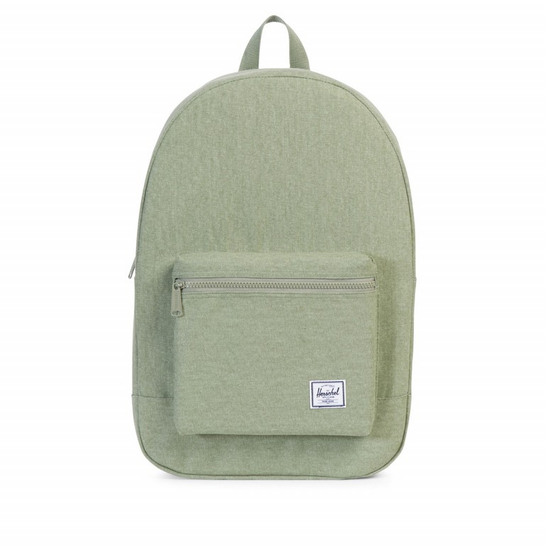 Rucksack Cotton Canvas Volumen 24,5 Liter Deep Lichen Green, Farbe: grün/oliv, Marke: Herschel, EAN: 0828432125289, Abmessungen in cm: 30x47x15, Bild 1 von 4