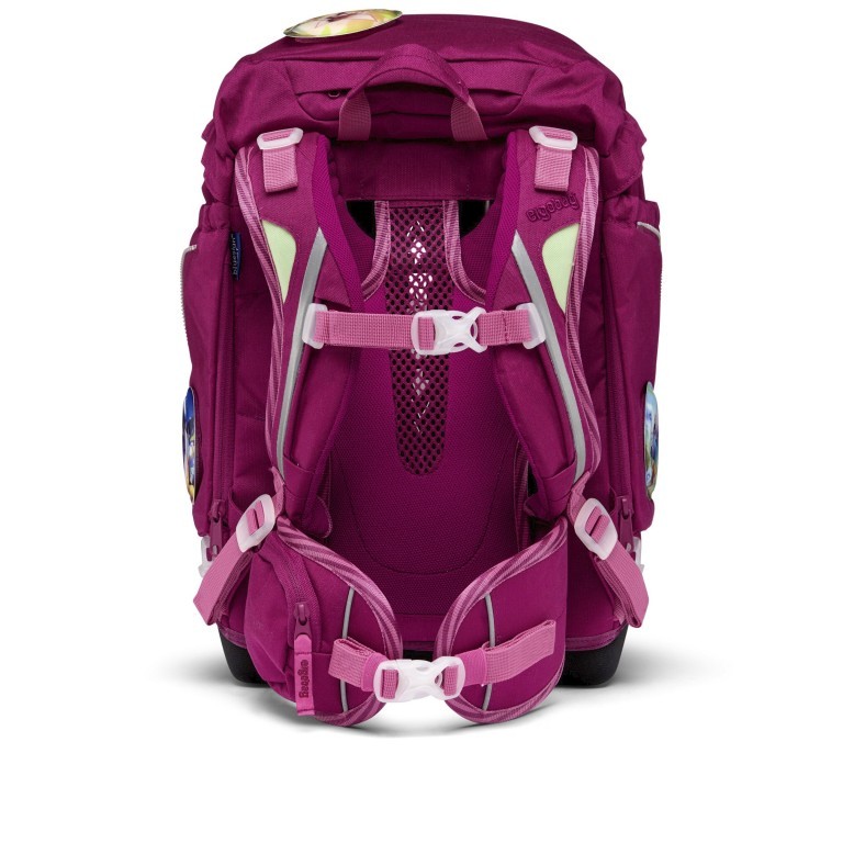 Schulranzen Pack Eco Hero Set 6-teilig WaldzauBär, Farbe: rosa/pink, Marke: Ergobag, EAN: 4057081177004, Abmessungen in cm: 28x40x25, Bild 5 von 11