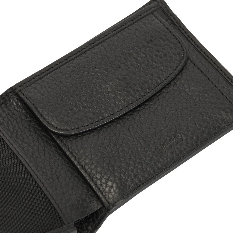 Geldbörse Crosstown Trifold Black, Farbe: schwarz, Marke: BOSS, EAN: 4021417679975, Abmessungen in cm: 12x9x2, Bild 4 von 4