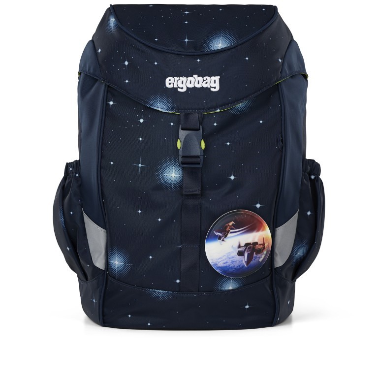 Kinderrucksack Mini Galaxy Glow KoBärnikus, Farbe: blau/petrol, Marke: Ergobag, EAN: 4057081197705, Abmessungen in cm: 22x35x22, Bild 1 von 9