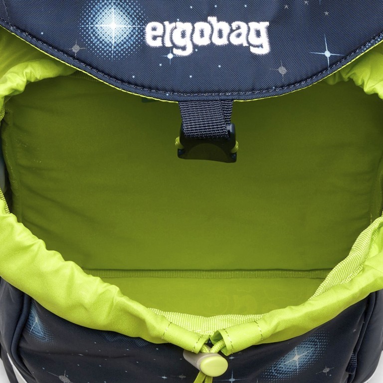 Kinderrucksack Mini Galaxy Glow KoBärnikus, Farbe: blau/petrol, Marke: Ergobag, EAN: 4057081197705, Abmessungen in cm: 22x35x22, Bild 7 von 9