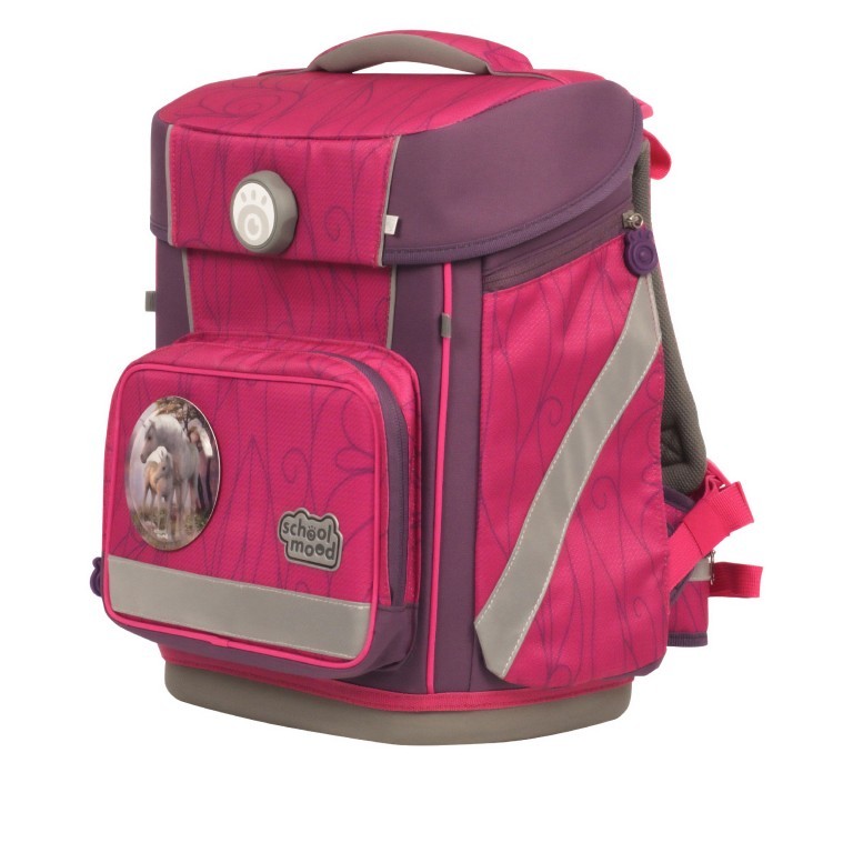Schulranzen Hero Maxx Air+ 7-tlg. Luisa, Farbe: rosa/pink, Marke: School Mood, EAN: 4260673272173, Abmessungen in cm: 30x38x22, Bild 3 von 9