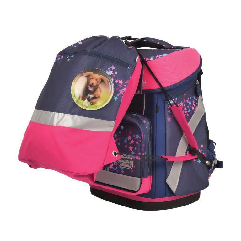 Schulranzen Hero Maxx Air+ 7-tlg. Leni, Farbe: flieder/lila, Marke: School Mood, EAN: 4260673272067, Abmessungen in cm: 30x38x22, Bild 8 von 9