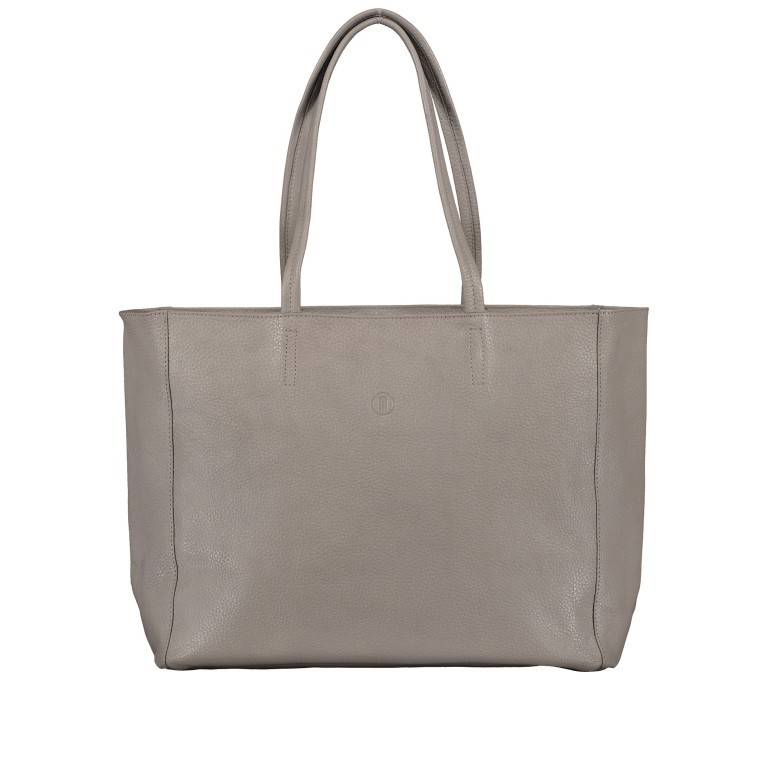 Shopper Grau, Farbe: grau, Marke: Hausfelder Manufaktur, EAN: 4065646011380, Abmessungen in cm: 36x30x14, Bild 1 von 5