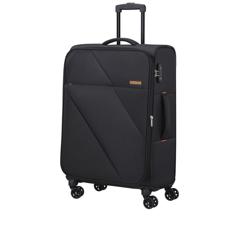 Koffer Sun Break Spinner 68 Expandable Black, Farbe: schwarz, Marke: American Tourister, EAN: 5400520183514, Abmessungen in cm: 44x68x28, Bild 2 von 9