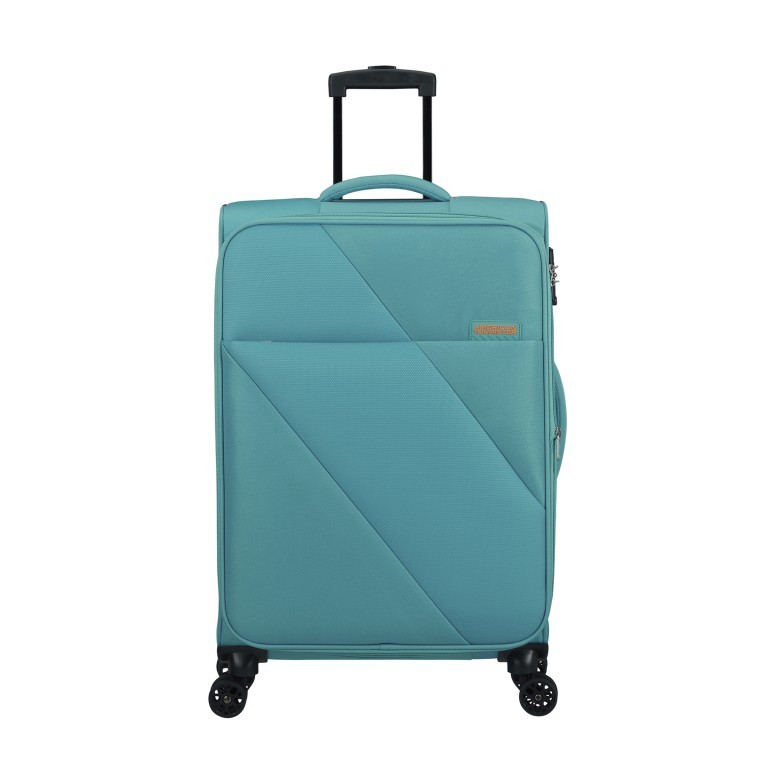 Koffer Sun Break Spinner 68 Expandable Blue, Farbe: grün/oliv, Marke: American Tourister, EAN: 5400520183521, Abmessungen in cm: 44x68x28, Bild 1 von 9