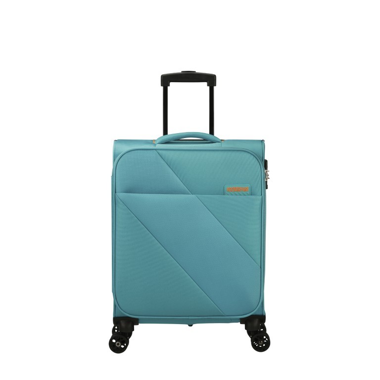 Koffer Sun Break Spinner 55 IATA-konform Blue, Farbe: grün/oliv, Marke: American Tourister, EAN: 5400520183460, Abmessungen in cm: 40x55x20, Bild 1 von 9