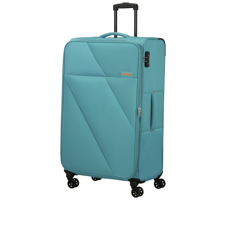 Koffer Sun Break Spinner 80 Expandable Blue, Farbe: grün/oliv, Marke: American Tourister, EAN: 5400520183583, Abmessungen in cm: 45.5x80x32.5, Bild 2 von 9