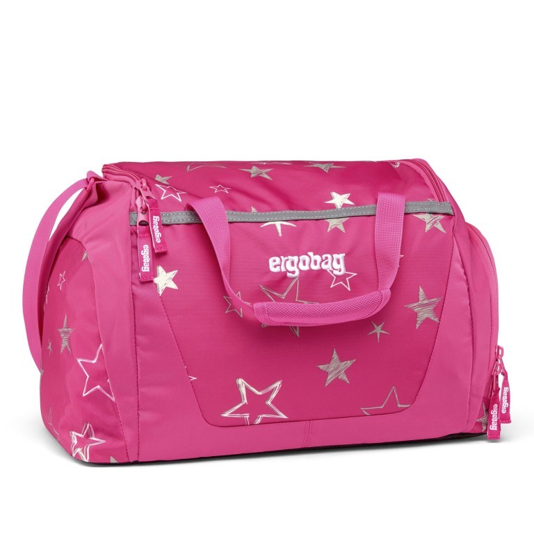 Sporttasche SternzauBär, Farbe: rosa/pink, Marke: Ergobag, EAN: 4057081147922, Abmessungen in cm: 40x20x25, Bild 1 von 3