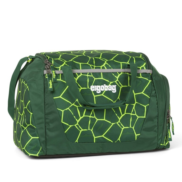 Sporttasche BärRex, Farbe: grün/oliv, Marke: Ergobag, EAN: 4057081120536, Abmessungen in cm: 40x20x25, Bild 1 von 3