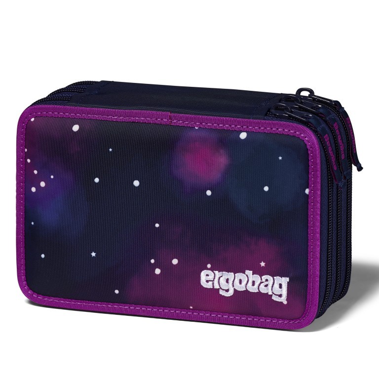 Stifteetui Maxi Mäppchen Super Glow Set 40-teilig Bärlaxy, Farbe: blau/petrol, Marke: Ergobag, EAN: 4057081200177, Abmessungen in cm: 20.5x13.5x6.5, Bild 1 von 5