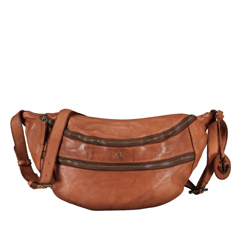 Gürteltasche Anchor-Love Chris AL-11805 Charming Cognac, Farbe: cognac, Marke: Harbour 2nd, EAN: 4046478062917, Abmessungen in cm: 39x20x13, Bild 1 von 6