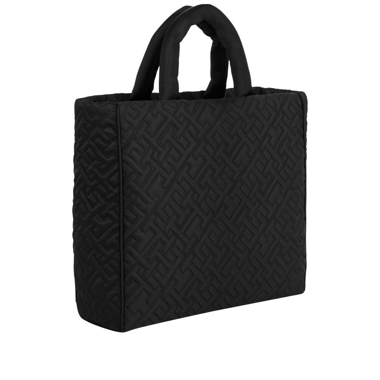 Handtasche Flow Tote Bag Black, Farbe: schwarz, Marke: Tommy Hilfiger, EAN: 8720642657357, Abmessungen in cm: 35x33x13, Bild 2 von 5