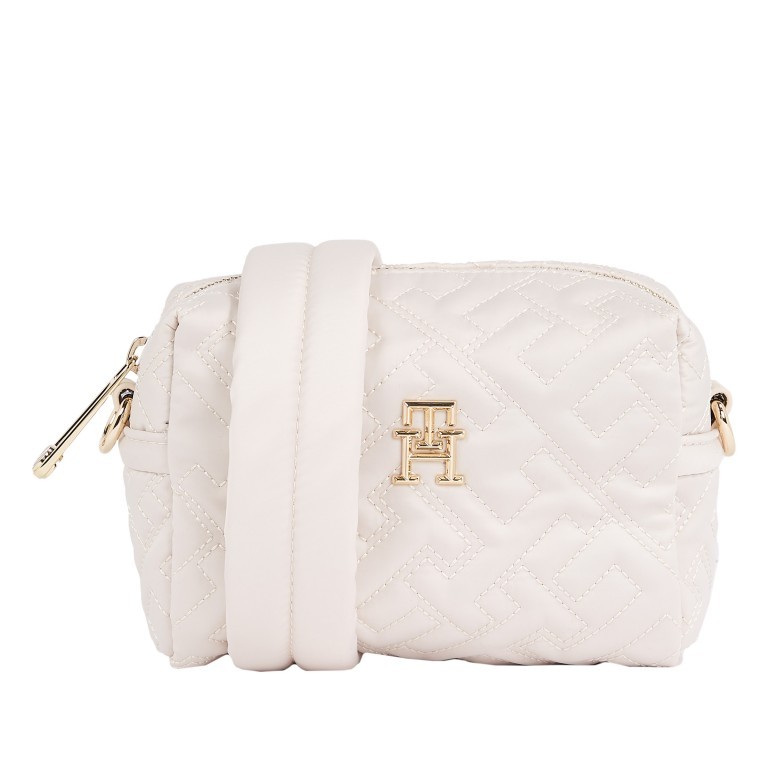 Umhängetasche Flow Crossover Bag Feather White, Farbe: beige, Marke: Tommy Hilfiger, EAN: 8720642657937, Abmessungen in cm: 15.5x11.5x8, Bild 1 von 6