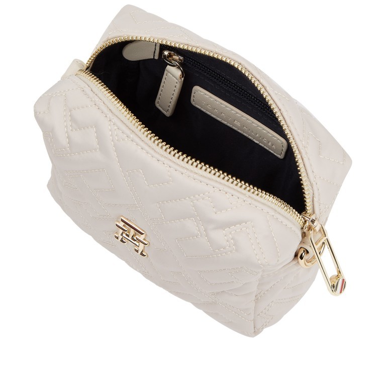 Umhängetasche Flow Crossover Bag Feather White, Farbe: beige, Marke: Tommy Hilfiger, EAN: 8720642657937, Abmessungen in cm: 15.5x11.5x8, Bild 5 von 6