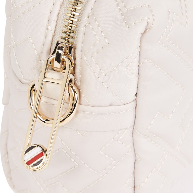 Umhängetasche Flow Crossover Bag Feather White, Farbe: beige, Marke: Tommy Hilfiger, EAN: 8720642657937, Abmessungen in cm: 15.5x11.5x8, Bild 6 von 6