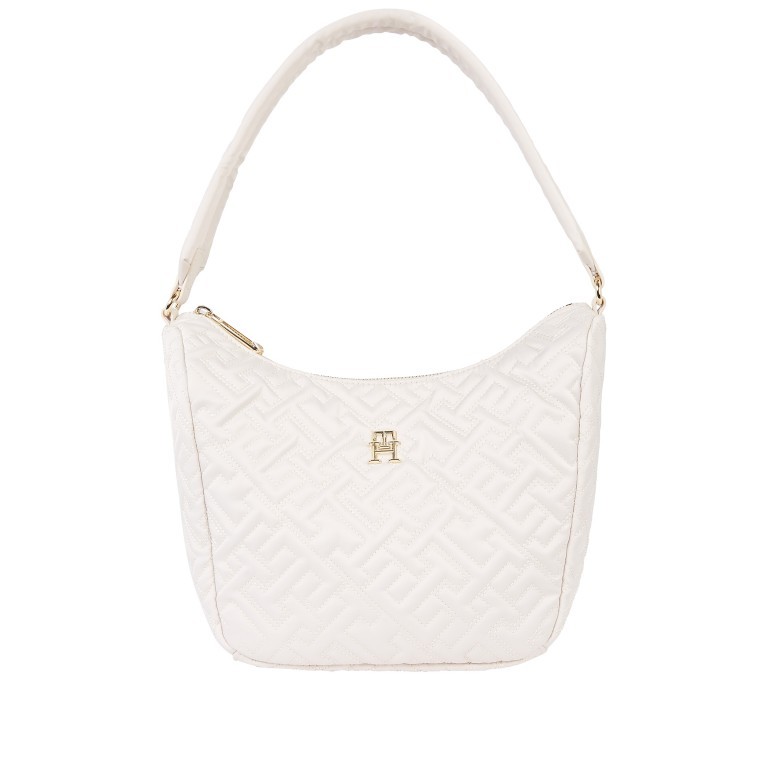 Beuteltasche Flow Shoulder Bag Feather White, Farbe: beige, Marke: Tommy Hilfiger, EAN: 8720642657876, Abmessungen in cm: 24x24x15, Bild 1 von 5