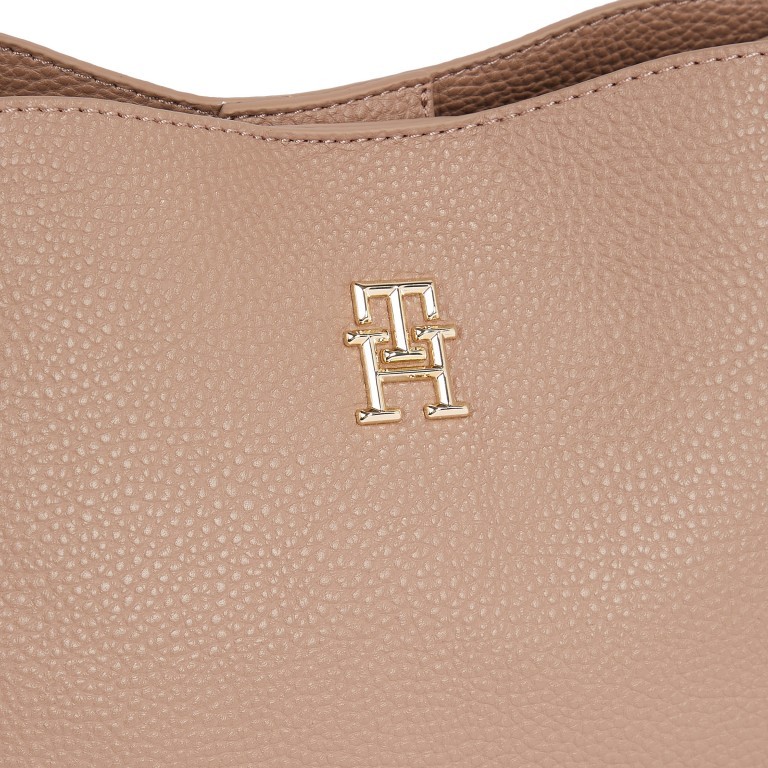 Umhängetasche Emblem Crossover Bag Oat Milk, Farbe: rosa/pink, Marke: Tommy Hilfiger, EAN: 8720642479508, Abmessungen in cm: 22x11x15, Bild 5 von 5