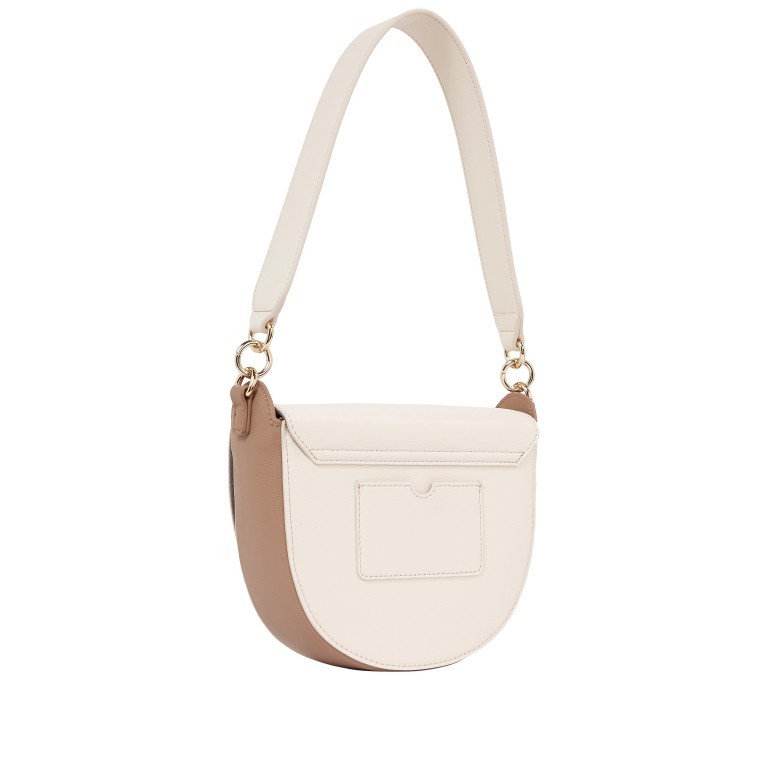 Umhängetasche Tommy Life Saddle Bag Oat Milk Mix, Farbe: beige, Marke: Tommy Hilfiger, EAN: 8720642477450, Abmessungen in cm: 23x19x7, Bild 2 von 5