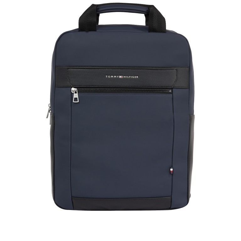 Rucksack Casual mit Laptopfach Space Blue, Farbe: blau/petrol, Marke: Tommy Hilfiger, EAN: 8720642614183, Abmessungen in cm: 31x45x14, Bild 1 von 6