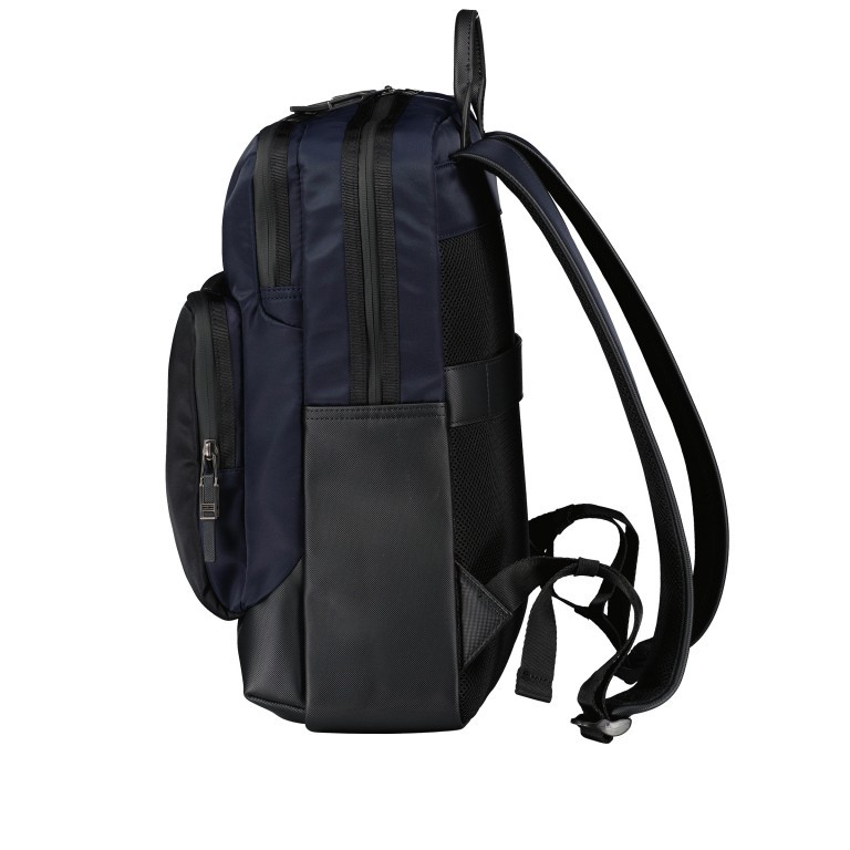 Rucksack Business Commuter Tech Backpack Space Blue, Farbe: blau/petrol, Marke: Tommy Hilfiger, EAN: 8720642662016, Abmessungen in cm: 31x41x16, Bild 3 von 6