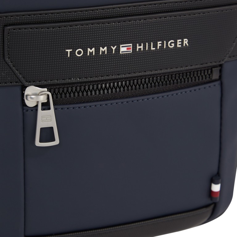 Umhängetasche Casual Mini Reporter Space Blue, Farbe: blau/petrol, Marke: Tommy Hilfiger, EAN: 8720642476880, Abmessungen in cm: 17x20x6, Bild 4 von 4