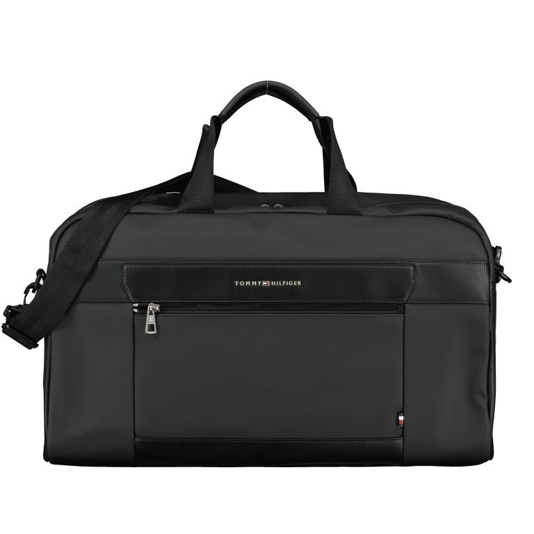 Reisetasche Casual Weekender Black, Farbe: schwarz, Marke: Tommy Hilfiger, EAN: 8720642482171, Abmessungen in cm: 50x30x21, Bild 1 von 7