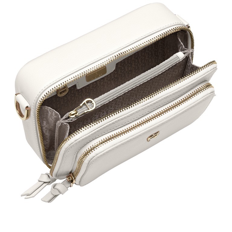Umhängetasche Zita S Cotton White, Farbe: beige, Marke: AIGNER, EAN: 4055539479175, Abmessungen in cm: 19x14x8, Bild 5 von 5