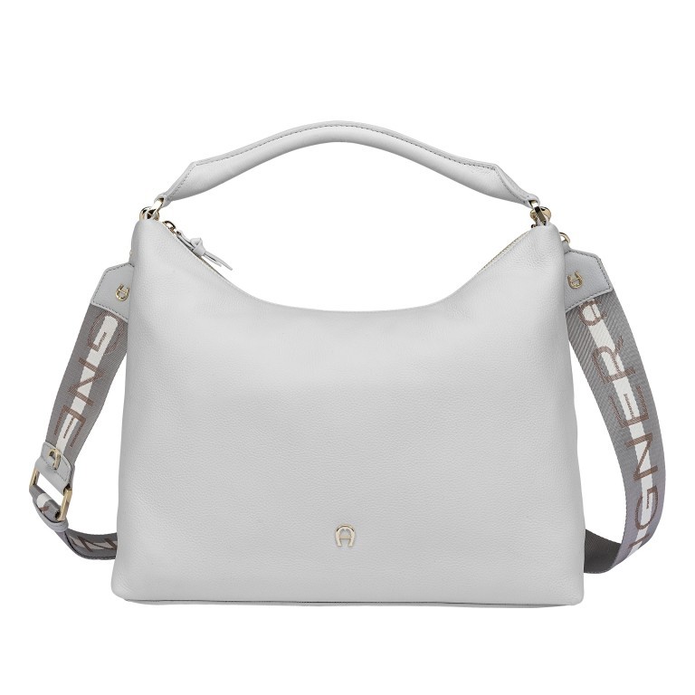 Beuteltasche Zita M Spectre Grey, Farbe: grau, Marke: AIGNER, EAN: 4055539481659, Abmessungen in cm: 37x29x16, Bild 1 von 6