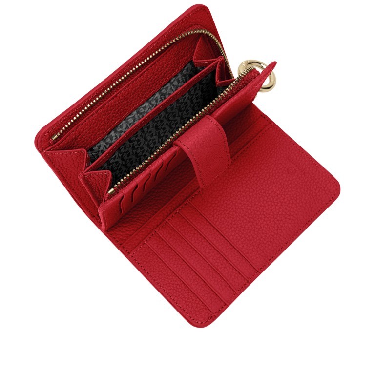 Geldbörse Zita 152-025 Flux Red, Farbe: rot/weinrot, Marke: AIGNER, EAN: 4055539482700, Abmessungen in cm: 14.2x9.5x2.7, Bild 3 von 3