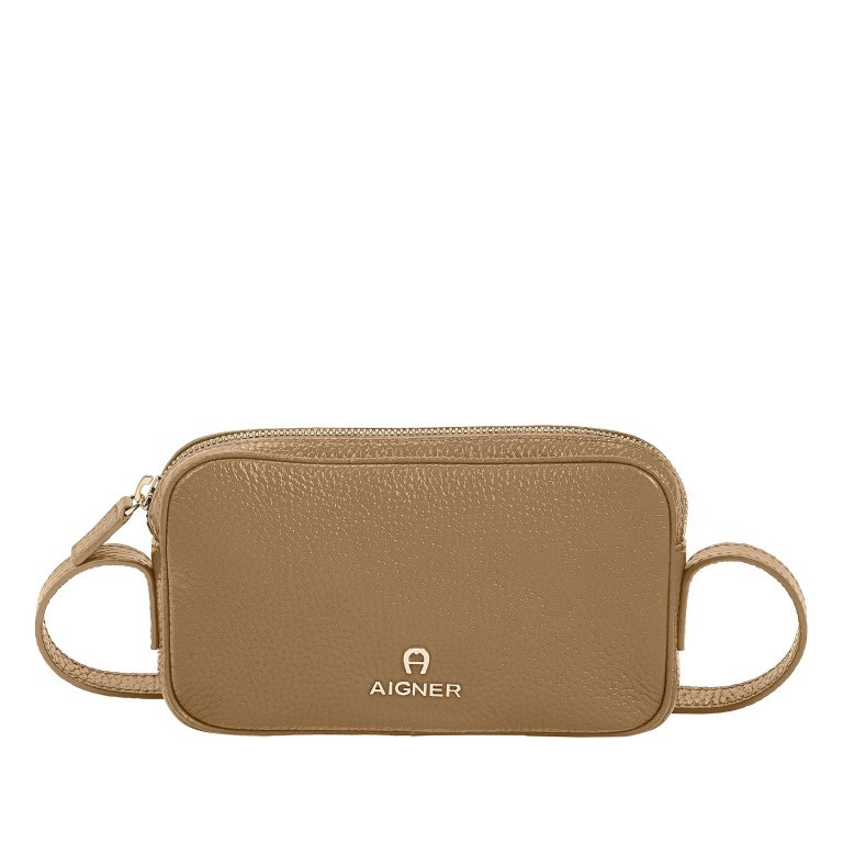 Handy- / Umhängetasche Fashion Mobile Bag Pecan Brown, Farbe: braun, Marke: AIGNER, EAN: 4055539483974, Abmessungen in cm: 18x11x3, Bild 1 von 5