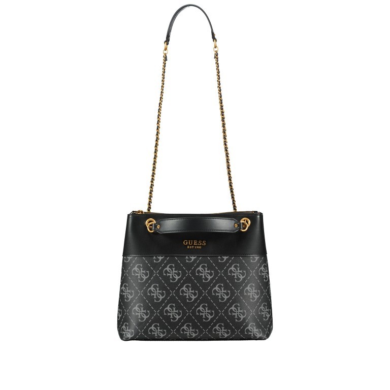 Shopper Berta Carryall Coal Logo, Farbe: anthrazit, Marke: Guess, EAN: 0190231667612, Abmessungen in cm: 34x28x13, Bild 9 von 10