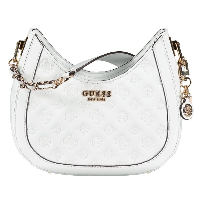 Beuteltasche Abey White, Farbe: weiß, Marke: Guess, EAN: 0190231669692, Abmessungen in cm: 24x21x8, Bild 1 von 6