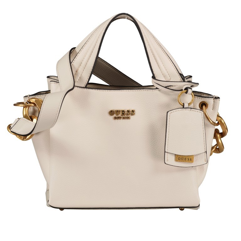 Handtasche Girlfriend M Stone, Farbe: beige, Marke: Guess, EAN: 0190231671459, Abmessungen in cm: 25x21x10, Bild 1 von 6