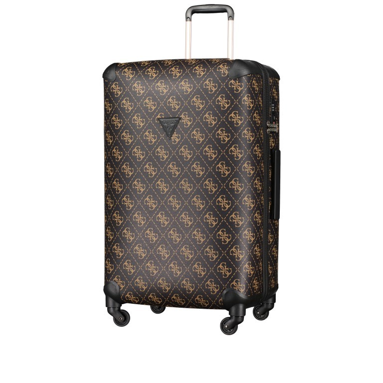 Koffer Berta 4G-Logo erweiterbar Größe L Brown Logo, Farbe: braun, Marke: Guess, EAN: 0190231670599, Abmessungen in cm: 48x76.5x31, Bild 2 von 8